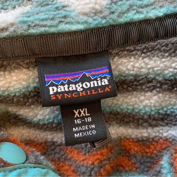 Patagonia Family set- tribal print womens small, 7-8, 10. Mom & me matching - Picture 2 of 5
